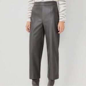 Ann Taylor Slate Wide Leg Jeans